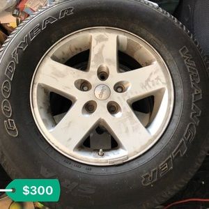 Factory Jeep Wheels and tires